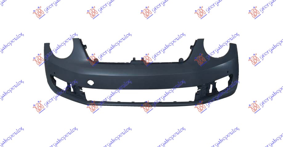 FRONT BUMPER PRIMED (W/PDC)