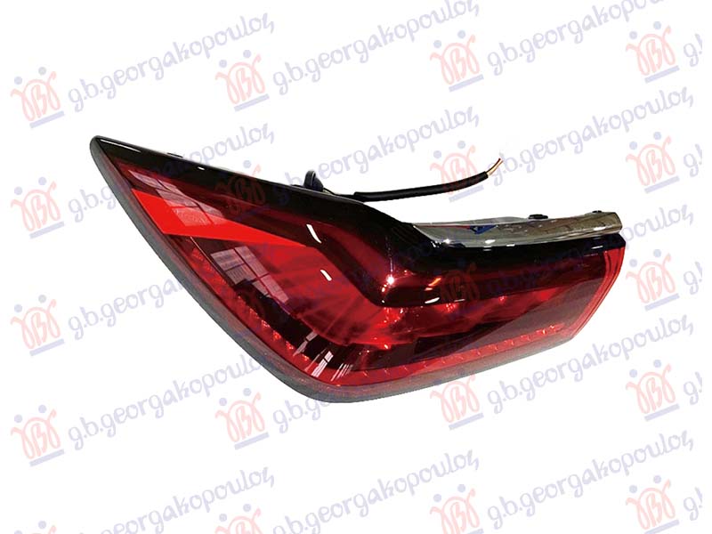 TAIL LAMP LED (W/CHROME MOULDING)
