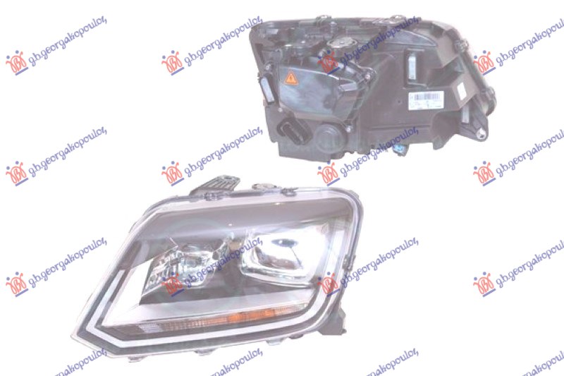 HEAD LAMP Bi XENON AFS W/LED DRL 12- (VALEO)