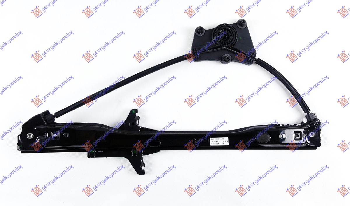 FRONT WINDOW REGULATOR ELECTRICAL 2/4D (W/O MOTOR)