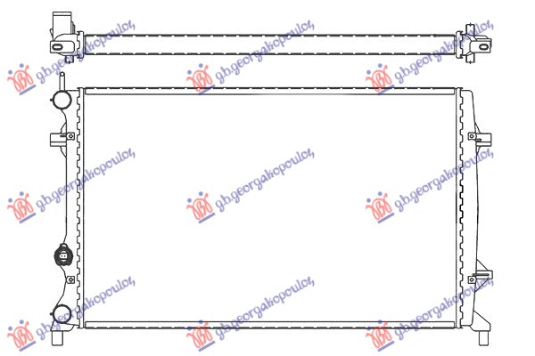 ΨΥΓΕΙΟ 1.6-2.0-2.5FSi M/A+/-A/C(65x41.6) (KOYO)