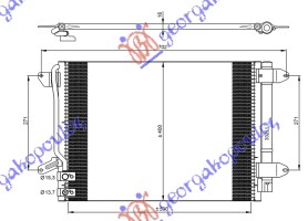 CONDENSER PETR-DIES. (53,5x36,8x16)