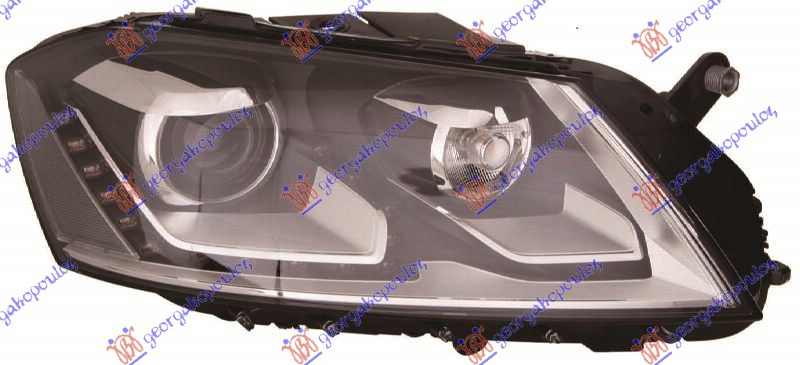 HEAD LAMP Bi-XENON AFS W/LED DRL (E) (DEPO)