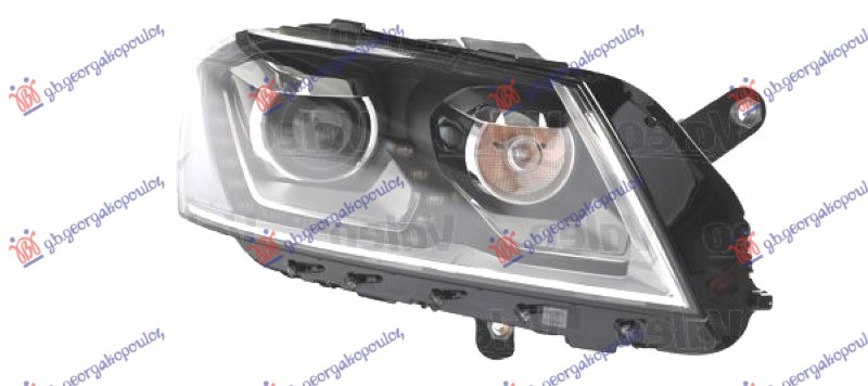 ΦΑΝΟΣ ΕΜΠΡΟΣ Bi-XENON ΕΞΥΠΝΟ ΜΕ ΦΩΣ ΗΜΕΡΑΣ LED (D3S) (DYNAMIC) (VALEO)