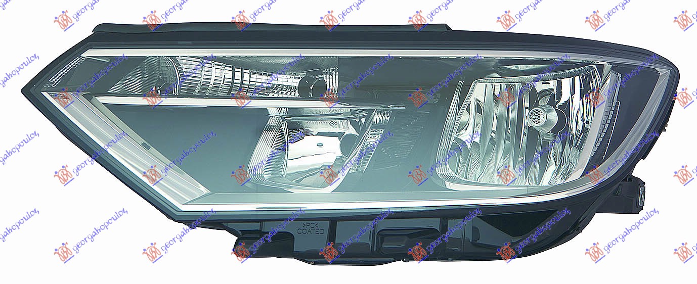 ΦΑΝΟΣ ΕΜΠΡΟΣ ΗΛΕΚΤΡΙΚΟΣ (H7/H9) (ΜΕ ΜΟΤΕΡ) (Ε) (DEPO)