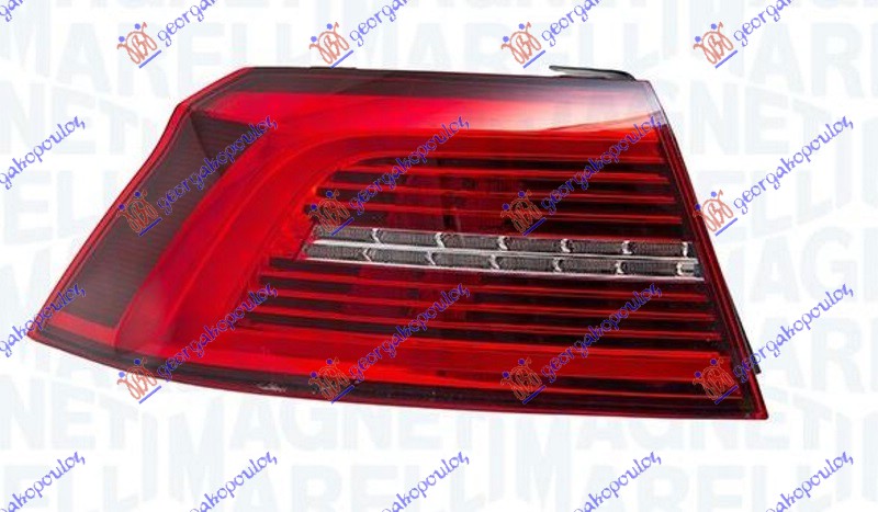 ΦΑΝΟΣ ΠΙΣΩ ΕΞΩ SEDAN LED (ΦΛΑΣ ΜΕΣΗ) (MARELLI)