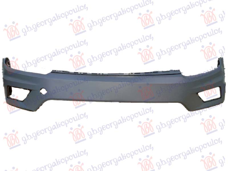 FRONT BUMPER PRIMED (W/2 PDC HOLES)