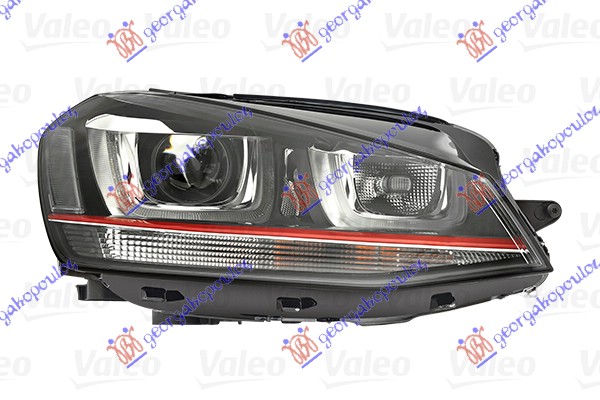 ΦΑΝΟΣ ΕΜΠΡΟΣ GTI XENON ΕΞΥΠΝΟ ME ΦΩΣ ΗΜΕΡΑΣ LED (VALEO)