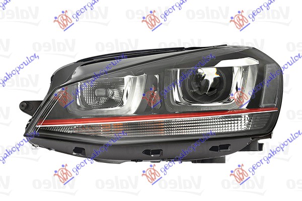 ΦΑΝΟΣ ΕΜΠΡΟΣ GTI XENON ΕΞΥΠΝΟ ME ΦΩΣ ΗΜΕΡΑΣ LED (VALEO)