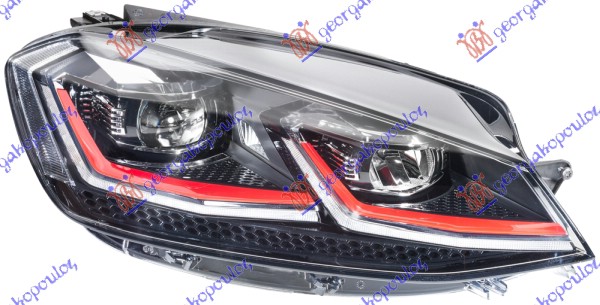 ΦΑΝΟΣ ΕΜΠΡΟΣ FULL LED ΕΞΥΠΝΟ (GTI) (HELLA)