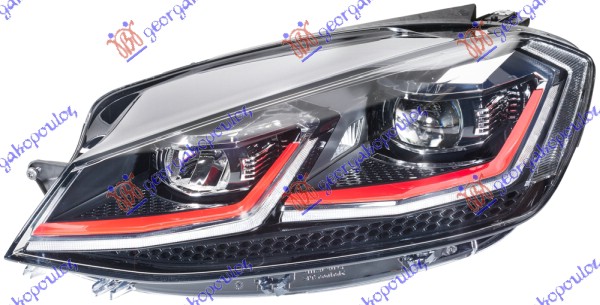 ΦΑΝΟΣ ΕΜΠΡΟΣ FULL LED ΕΞΥΠΝΟ (GTI) (HELLA)