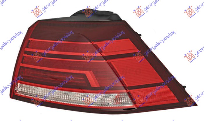 ΦΑΝΟΣ ΠΙΣΩ ΕΞΩ LED (E) (TYC)