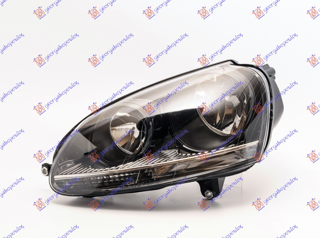 HEAD LAMP GTI (HELLA) (BLACK BEZEL)