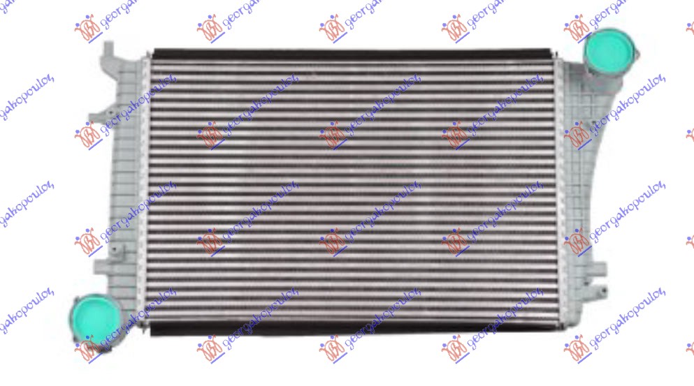 RADIATOR INTERCOOLER 1.9-2.0TDi (615x405x32)