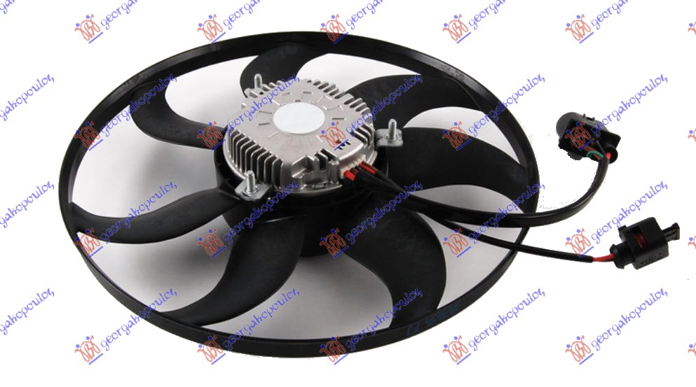 COOLING FAN (MOTOR+FAN) PETROL-DIESEL (360mm 300W)