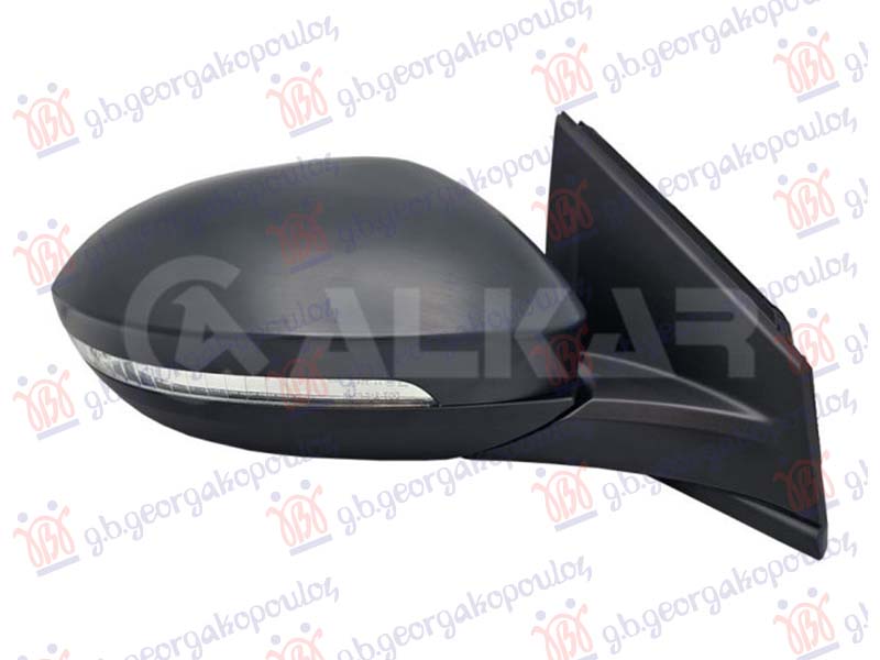 ΚΑΘΡΕΦΤΗΣ ΗΛΕΚΤΡΙΚΟΣ ΘΕΡΜΑΙΝΟΜΕΝΟΣ ΗΛΕΚΤΡ. ΑΝΑΚΛ. ΒΑΦ. (ΜΕ ΦΛΑΣ & ΦΩΣ ΑΣΦΑΛΕΙΑΣ & ΜΝΗΜΗ) (13pin) (CONVEX GLASS)