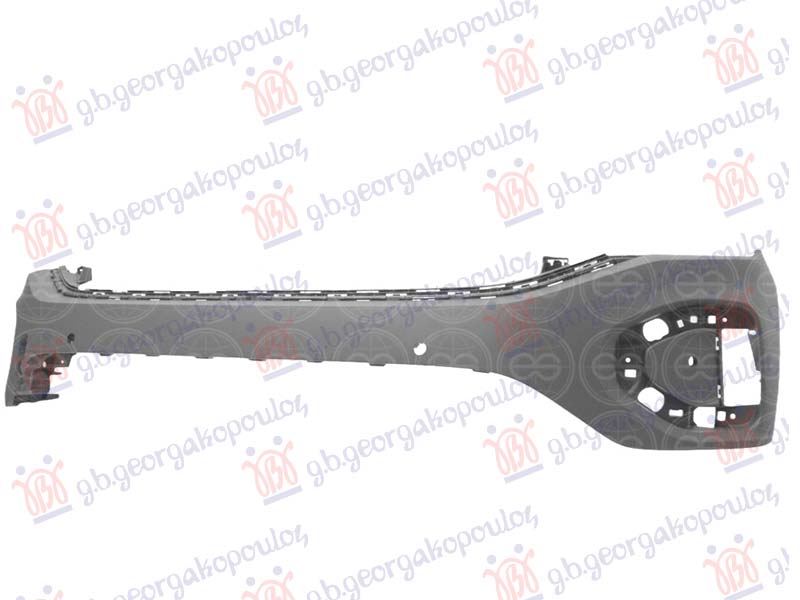 FRONT BUMPER UPPER PRIMED (W/4 PDC) (A QUALITY)