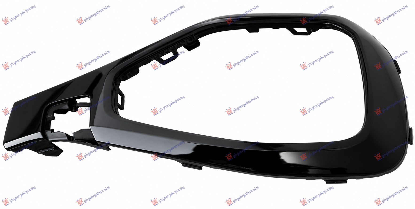 FOG LAMP COVER (GLOSSY BLACK) (R-LINE)