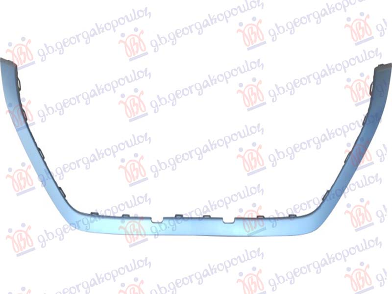 FRONT BUMPER MOULDING SILVER