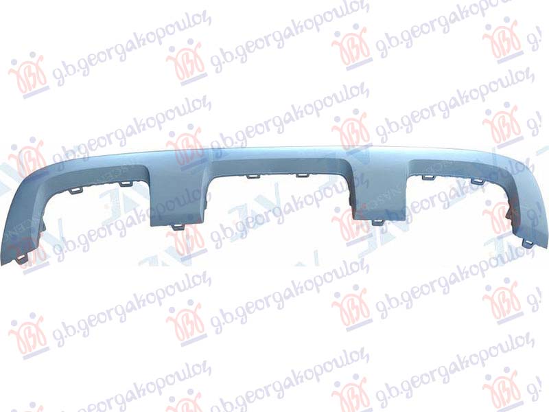 FRONT BUMPER SPOILER SILVER