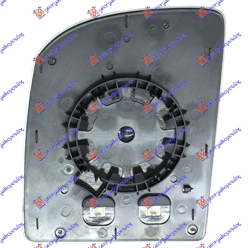 DOOR MIRROR GLASS HEATED (UPPER PART)